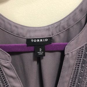 Grey Dolman Top